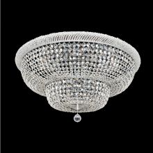Napoli 18 Light 34" Wide Ceiling Fixtures with Crystal Accents
