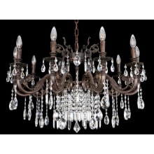 Avelli 10 Light 35" Wide Crystal Chandelier