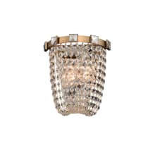 Impero 9" Tall Wall Sconce with Firenze Crystal