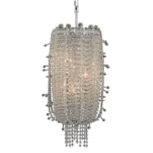 Cielo 10" Wide Pendant with Firenze Crystal