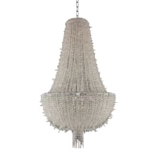 Cielo 38" Wide Empire Chandelier with Firenze Crystal