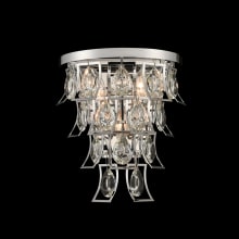 Carmella 13" Tall Wall Sconce with Firenze Crystal