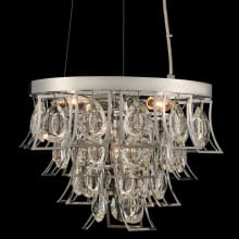 Carmella 14" Wide Pendant with Firenze Crystal