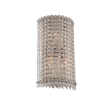 Torre 14" Tall ADA Wall Sconce with Firenze Crystal