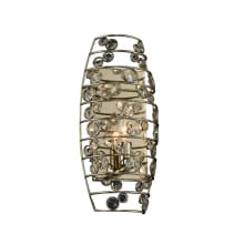 Gemini 14" Tall ADA Wall Sconce with Firenze Crystal