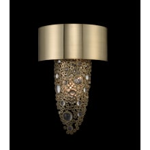 Ciottolo 16" Tall Wall Sconce with Firenze Crystal