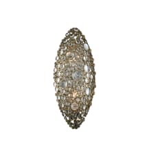 Ciottolo 19" Tall Wall Sconce with Firenze Crystal