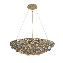 Ciottolo 24" Wide Pendant with Firenze Crystal