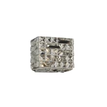 Marazzi 5" Tall LED Bathroom Sconce with Firenze Crystal