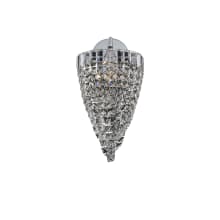 Mira 20" Tall Wall Sconce with Firenze Crystal