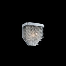 Tenda 9" Tall Wall Sconce with Firenze Crystal