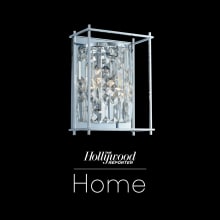 Joni 12" Tall Wall Sconce with Firenze Crystal