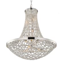 Felicity 26" Wide Empire Chandelier with Firenze Crystal