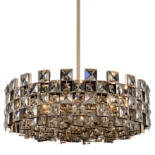 Piazze 9 Light 29" Wide Crystal Pendant
