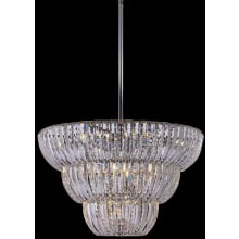 Fontana 15 Light 30" Wide Crystal Pendant