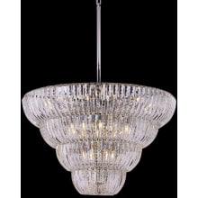 Fontana 30 Light 38" Wide Crystal Pendant