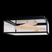 Lina Esterno 32" Wide LED Flush Mount Outdoor Ceiling Fixture