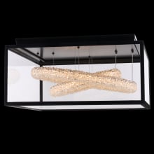 Lina Esterno 32" Wide LED Flush Mount Outdoor Ceiling Fixture