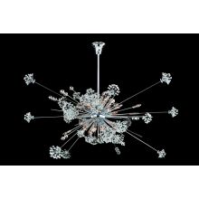Constellation 46 Light 60" Wide Crystal Sputnik Chandelier
