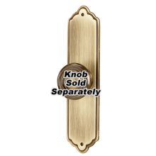 Traditional 4 Inch Long Cabinet Knob Backplate