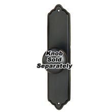 Traditional 4 Inch Long Cabinet Knob Backplate