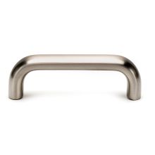 Pulls 3" Center to Center Soft Square Solid Brass Cabinet Handle / Drawer Pull