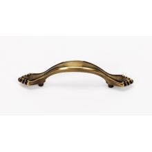 Bella 3" Center to Center Elegant Traditional Arch Bow Solid Brass Cabinet Handle / Drawer Pull