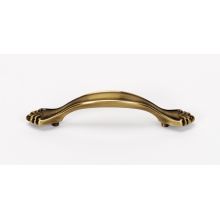 Bella 3-1/2" Center to Center Solid Brass Arch Bow Traditional Cabinet Handle / Drawer Pull