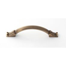 Fiore 3-1/2" Center to Center Luxury Traditional Solid Brass Arch Bow Cabinet Handle / Drawer Pull