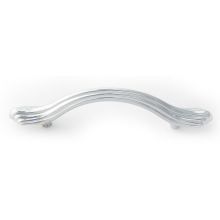 Venetian 3-1/2" Center to Center Luxury Traditional Solid Brass Arch Bow Cabinet Handle / Drawer Pull