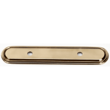 Venetian 3-1/2 Inch Center to Center Cabinet Pull Backplate