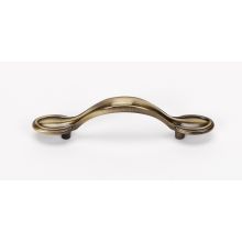 Classic Traditional 3" Center to Center Solid Brass Arch Bow Cabinet Handle / Drawer Pull