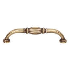 Tuscany 4" Center to Center Traditional Single Knuckle Solid Brass Cabinet Handle / Drawer Pull