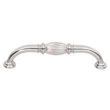 Tuscany 4" Center to Center Traditional Single Knuckle Solid Brass Cabinet Handle / Drawer Pull