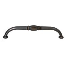 Tuscany 8" Center to Center Traditional Single Knuckle Solid Brass Cabinet Handle / Drawer Pull