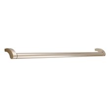 Circa 12" Center to Center Solid Brass Modern Drop Cabinet Handle / Drawer Pull