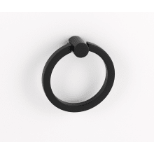2-1/2 Inch Wide Round Cabinet Pull Ring with Round Mount