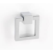 1-1/2 Inch Square Cabinet Pull Ring with Square Mount
