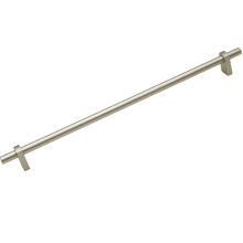 Vita Bella 18" Center to Center Modern Smooth Bar Large Cabinet Handle / Drawer Bar Pull - Made in Italy