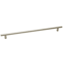 Vita Bella 12" Center to Center Euro Modern Smooth Bar Appliance Handle / Appliance Pull - Made in Italy