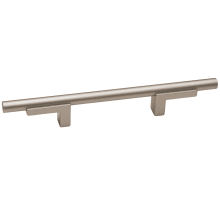 Vita Bella 4" Center to Center Modern Smooth Bar Handle Cabinet Pull with "L" Legs - Made in Italy