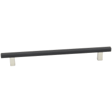 Quadrato 8" Center to Center Modern Smooth Square Cabinet Bar Handle / Drawer Bar Pull - Italy