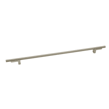 Vita Bella 12" Center to Center Modern Knurled Large Cabinet Bar Handle / Drawer Bar Pull with "L" Posts