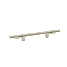 Vita Bella 4" Center to Center Modern Knurled Cabinet Bar Handle / Drawer Bar Pull with L Posts