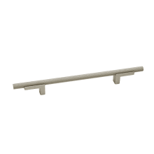 Vita Bella 6" Center to Center Modern Industrial Knurled Cabinet Bar Handle / Drawer Bar Pull with L Leg Posts