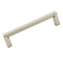 Alta Moda 8" Center to Center Modern Ribbed Round Cabinet Handle / Drawer Pull - Made in Italy