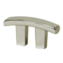 Arch 3/4" Center to Center Small Arched Bow Solid Brass Cabinet Bar Handle / Drawer Bar Pull