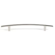 Arch 6" Center to Center Arch Bow Solid Brass Cabinet Bar Handle / Drawer Bar Pull