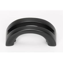 Modern Slit Top 1-1/2" Center to Center Arch Bow Cabinet Handle / Drawer Pull