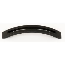 Modern Slit Top 4" Center to Center Arch Bow Cabinet Handle / Drawer Pull